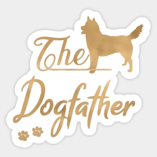 The Husky Dogfather Sticker